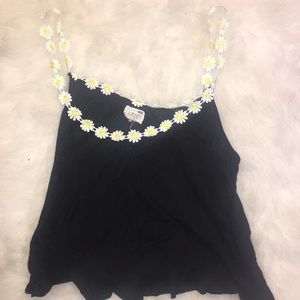 LA Hearts crop top